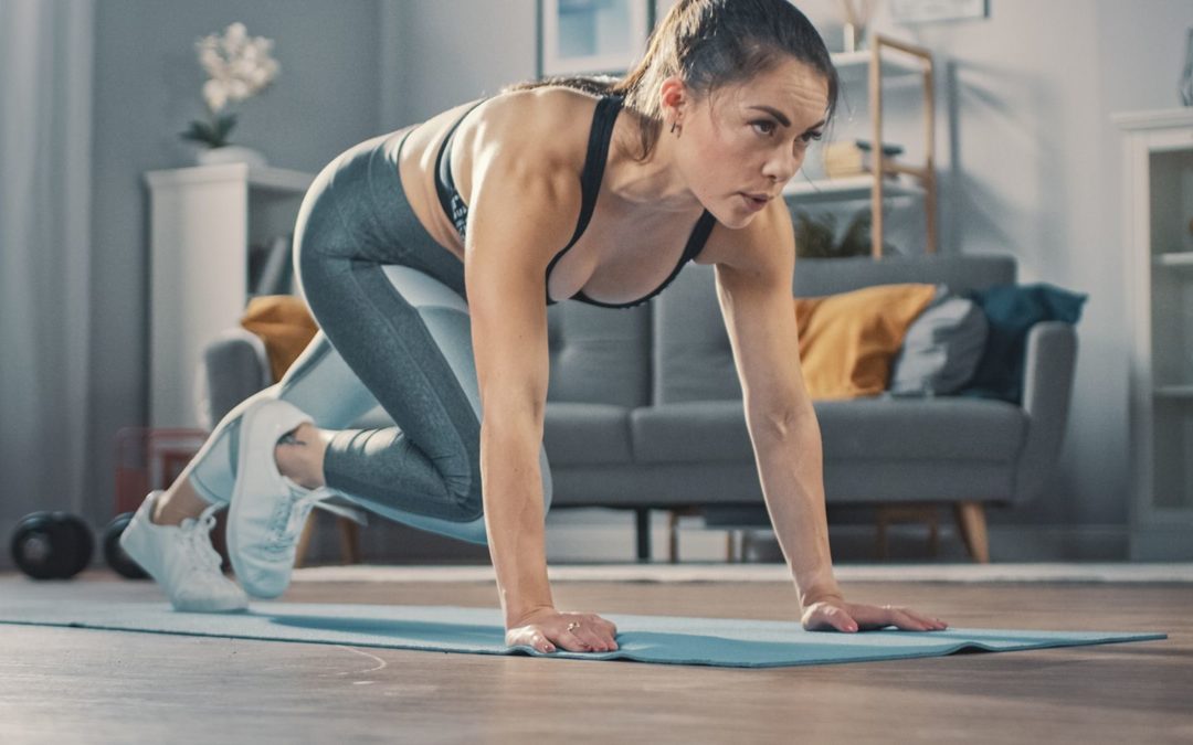 Woman working out