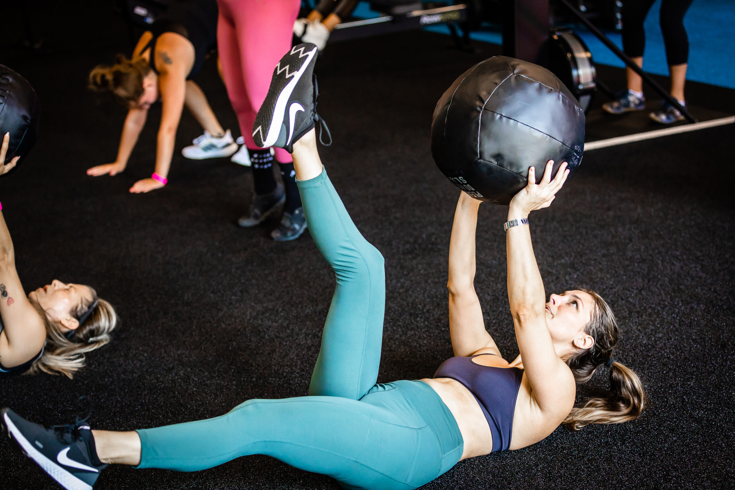 Woman working out