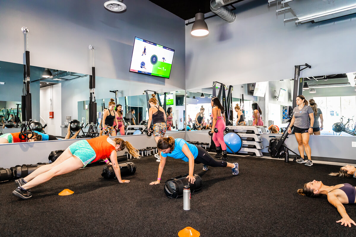 HIIT Group Class at SWEAT440