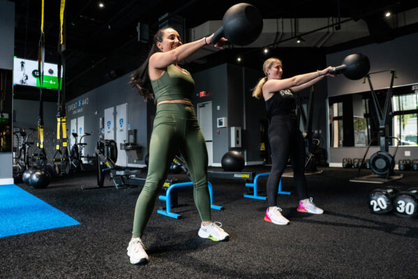 SWEAT440 Coral Gables members working out gym class