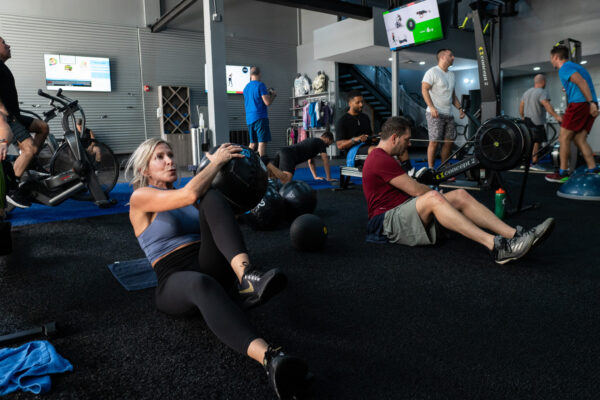 SWEAT440 Miami Beach gym class working out class squad members