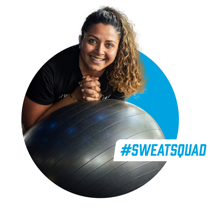 woman working out SWEAT440 class