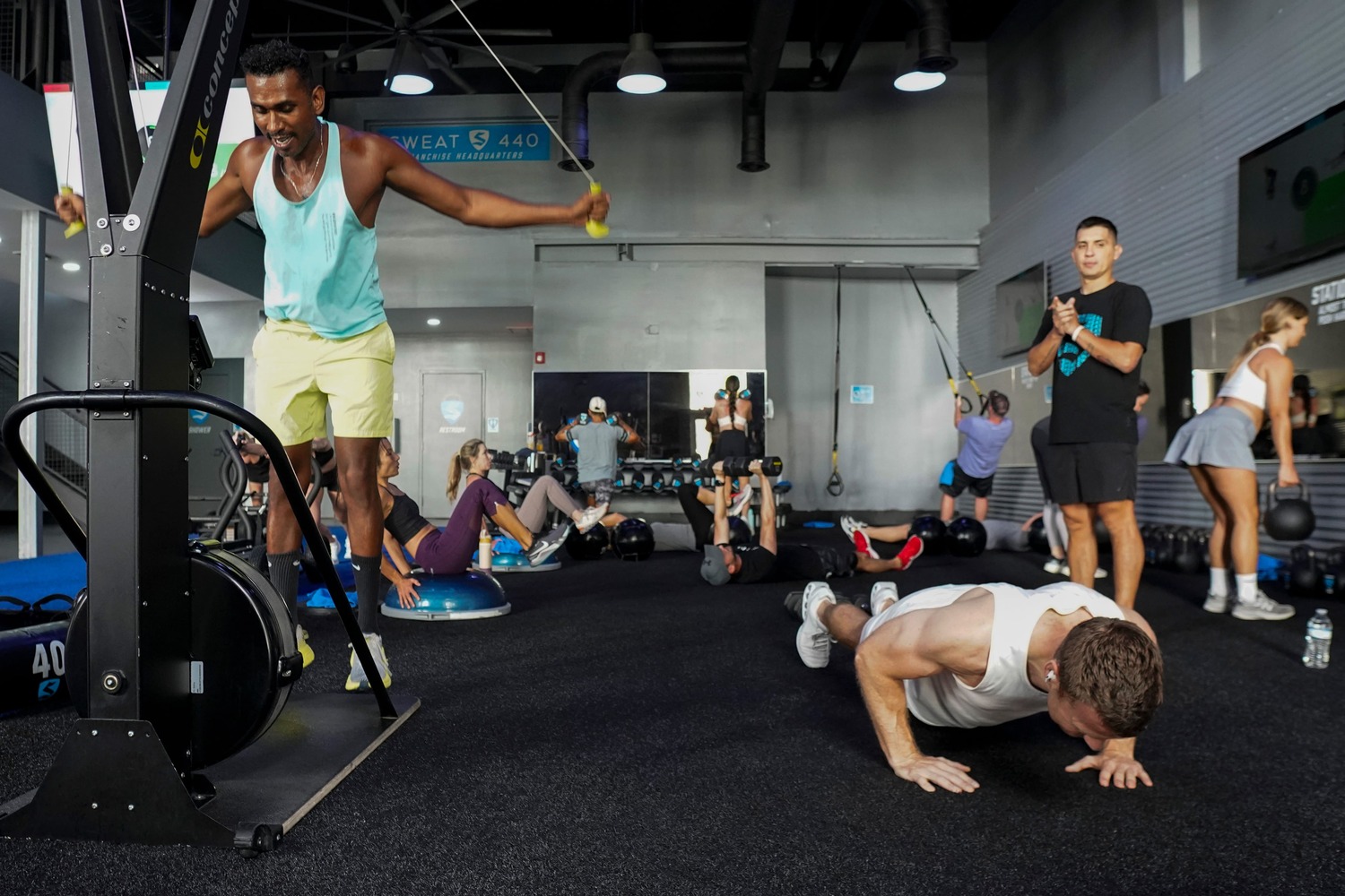South Beach Miami gym fitness studio fitness classes workouts strength training group class