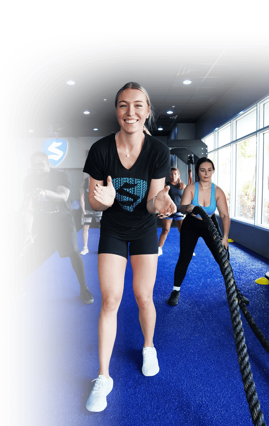 SWEAT440 Coach Smiling